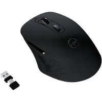 Mobility Lab Souris sans fil - - Omega - Récepteur Bluetooth et 2,4 GHz - Noir - Clics silencieux - Précision réglable