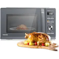 Toshiba MW3AG25PFI MG, Micro-ondes, Noir, Argent, Gris