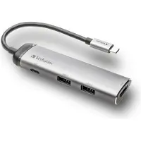 Verbatim 49140 station d'accueil USB 3.2 Gen 1 (3.1 Gen 1) Type-C