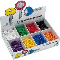 Wedo Anneaux porte-clès identificateurs, Multicolore