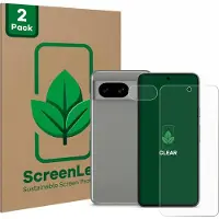 ScreenLeaf Schutzfolie für Google Pixel 8 (Display+Kamera) Displayschutz Display Schutz Folie Klar Transparent (Google Pixel 8), Téléphone portable : film de protection, Transparent