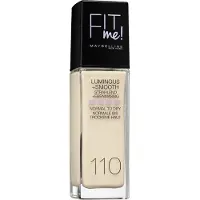 Maybelline Fit Me! fond de teint liquide pour une peau lumineuse et lisse teinte 110 Porcelain 30 ml