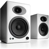 Audioengine A5+ - Haut-parleurs - pour PC - étagère - 100 watt (Totale) - 2 voies - blanc très brillant