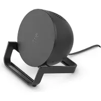 Belkin BoostCharge Chargeur Sans fil 10W avec Support et Haut-parleur Noir