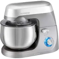 Bomann Robot de cuisine KM 6009 CB titane, Robot ménager, Gris, Argent