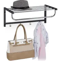 Relaxdays Porte-manteau mural