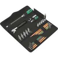 Wera 05134013001 Kraftform Kompakt F 1 Jeu D'outils Pour La Construction De Châssis Dans Une Trousse - 36 Pièces