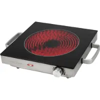 ProfiCook PROFI COOK 501210 Plaque de cuisson infrarouge simple PROFI COOK PC-EKP 1210, acier inoxydable