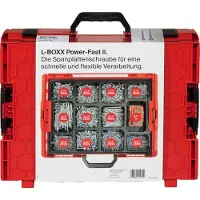 Fischer Power Fast Ii L-boxx 102 Organizer Box Argenté