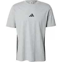 Adidas Essentials 3 Stripes Single Jersey Short Sleeve T-shirt Gris S / Regular Homme