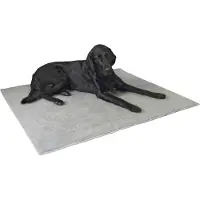 Kerbl Pet tapis thermique antidérapant, gris 125x80cm chien