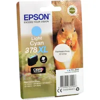 Epson 378XL (C13T37954010) - Cyan clair - Cartouche d'encre - Grande capacité