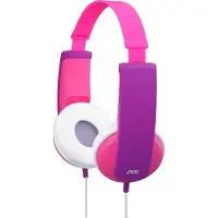JVC Casque audio pour enfant HA-KD5 rose-violet avec limiteur de niveau sonore