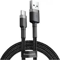 Baseus Câble Usb Do Usb-C Base Bus Cafule 2A 3M (Szaro-Czarny)