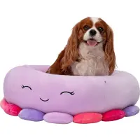Squishmallows Pets Octopus Dog Bed 61 Cm Violet