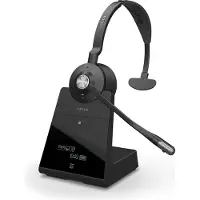 Jabra Engage 75 Mono (Sans fil, USB-B, Skype), Casque micro de bureau, Noir