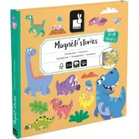 Janod Jeu de tableaux magnétiques, Dinosaures, + 3 ans,