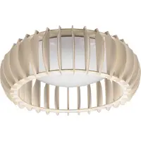 RL Plafonnier moderne à LED intégrées MONTE, couleur bronze, RL R62171130