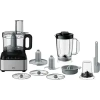 Braun FP 3233SI PurEase Robot de cuisine compact