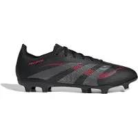 Adidas Bottines de football Homme Predator League Stealth Victory Pack FG/MG Terrain Ferme/Multisurface Core Black/Grey Four/Lucid Red