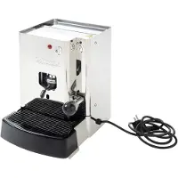 La Piccola Espressomaschine für ESE-Pads Sara Classic Edelstahl