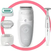 Braun Silk-épil 5 505 Power 28 pince(s) Violet, Blanc