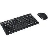 Rapoo 8000M - Ensemble clavier et souris - sans fil - 2.4 GHz, Bluetooth 4.0, Bluetooth 3.0 - allemand