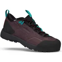 Black Diamond - Chaussures d'approche - W Mission Lthr Lw Wp Mulberry/Black en Cuir - Taille 41,5 - Violet