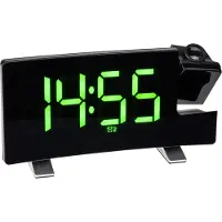 TFA-Dostmann TFA - Radio-réveil à projection avec fonction de charge USB - 60.5015.04