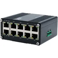 EXSYS Switch 10Port Industrial Ethernet 10x10/100/1000Tx 12-48VDC - Switch - 1 Gbps