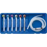 Bgs Jeu de clés de dégazage pour freins 7 - 8 - 9 - 10 - 11 - 12 mm 7 pces - 66516