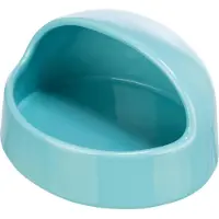 Trixie 3x Bain de sable 16 x 8 x 14 cm, Turquoise