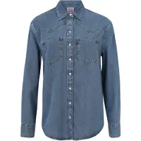 Levi's Teodora Western Long Sleeve Shirt Bleu M Femme