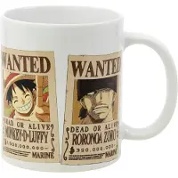 Stor One Piece "Steckbriefe" (325 ml) - Tasse, Tasse, Noir, Multicolore