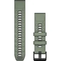 Garmin Quickfit 22 Mm Silicone Strap Argenté