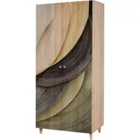 Skye Decor , Lidya 2 -977, armoire, Sonomo, 100 % PANNEAUX DE PARTICULES MÉLAMINÉS, 90 x 52 x 192 cm