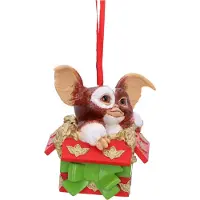 Nemesis Now Décorations de Noël : Gremlins Gizmo en cadeau (10 cm)