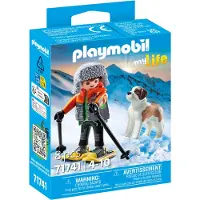 Playmobil 71741 Randonneur avec Saint-Bernard