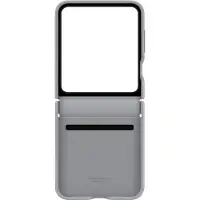 Samsung Galaxy Z Flip 6 Back Cover Similicuir Gris