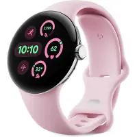 Google Pixel Watch 3 (41mm), Active Band, Rose Quartz, Small