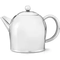 Bredemeijer Stainless Steel Santhee Glossy Teapot 1l Argenté
