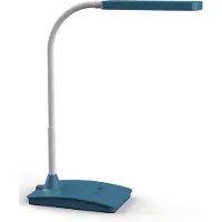 MAUL Lampe de table MAULpearly LED 3.000 - 6.500 K dimmable Pied bleu