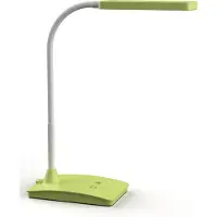 MAUL Lampe de bureau LED MAULpearly - tactile à 3 niveaux - pivotant et inclinable - 320 lm - lime