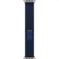 Apple MXTW3ZM/A, Bracelet, Smartwatch, Bleu, , Watch Modèles 44mm 45mm 46mm 49mm, Nylon, Polyester, Élasthanne, Titan