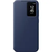 Samsung Galaxy S24 FE Clear View Book Case Bleu