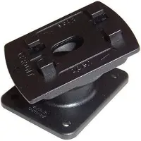 Fix2car Plaque d'adaptation, Support pour smartphone, Noir