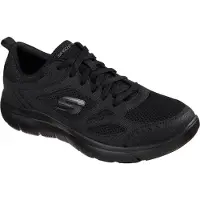 SKECHERS Baskets basses 'Summits-South Rim' noir