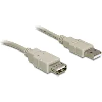 DeLOCK - Rallonge de câble USB - USB (M) pour USB (F) - 1.8 m - pour P/N: 61477, 61478, 61693, 61746, 61772, 66202, 88537