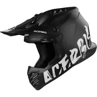Acerbis Profile Junior Casque Motocross Enfant Noir Mat Taille YM