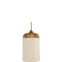 Light & Living Suspension Dania impression bois clair Ø 16cm